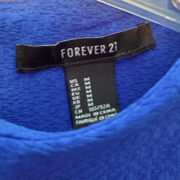 Royal Blue Mini Dress - Picture 5 of 5